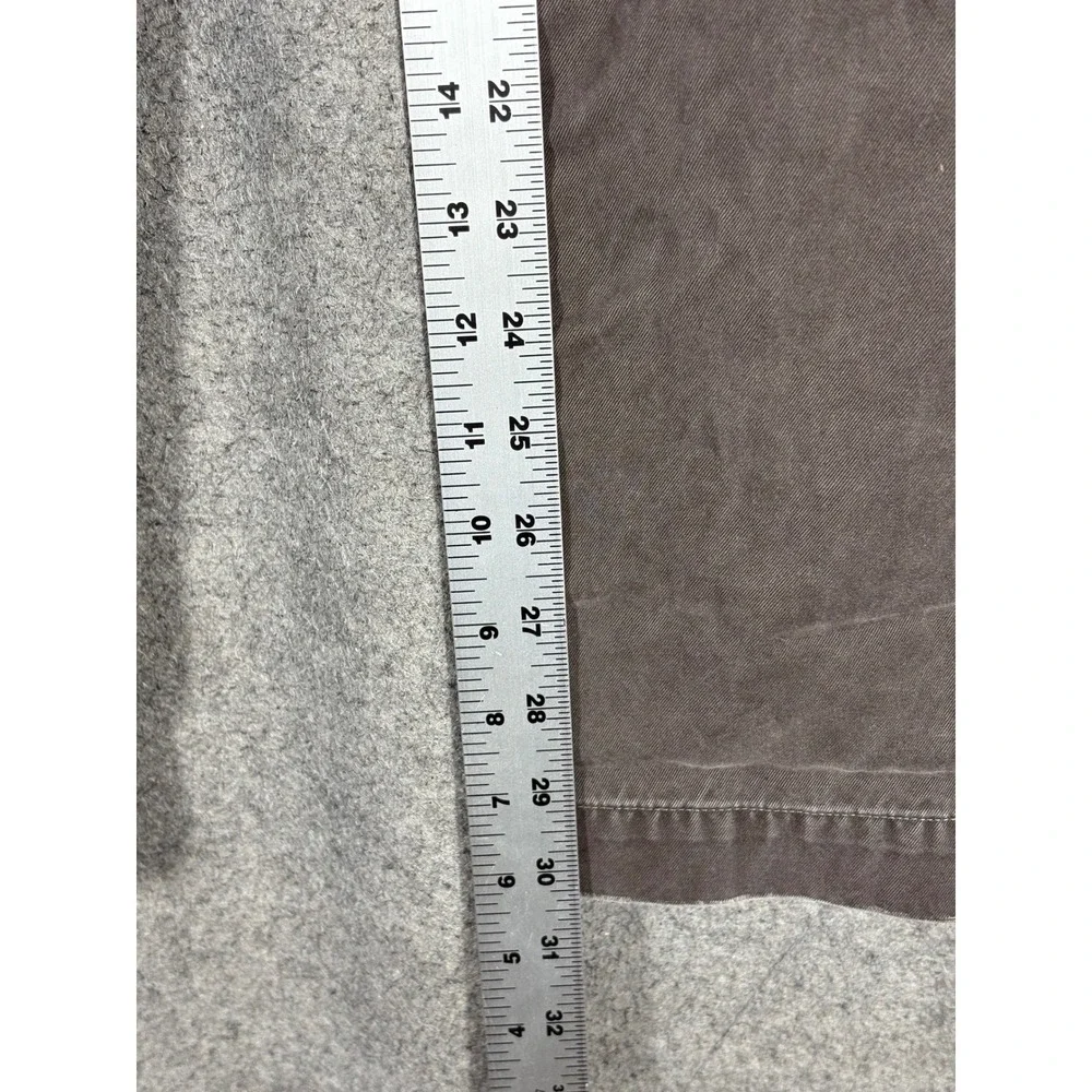 Banana‎ Republic Mens Relaxed Fit Chino Pants 31x30 Gray 100% Cotton Casual